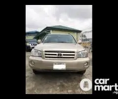 Nigerian Used 2005 Toyota Highlander Limited