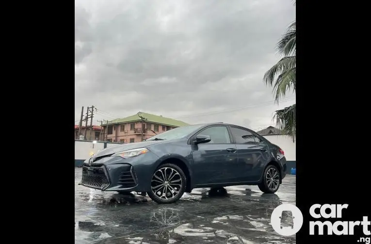 Tokunbo 2017 Toyota Corolla S