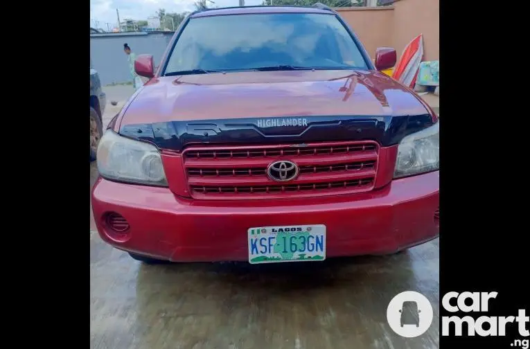 Clean Registered 2005 Toyota Highlander