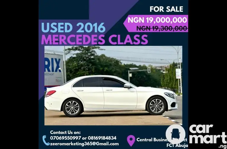 Mercedes Benz C300 2016 model