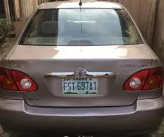 Toyota Corolla 2004 Model