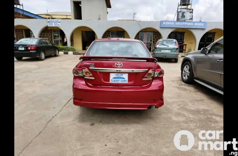 2012 Toyota Corolla Sport