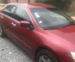 Nigerian used Honda accord 2003