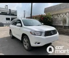 Foreign used Toyota highlander 08